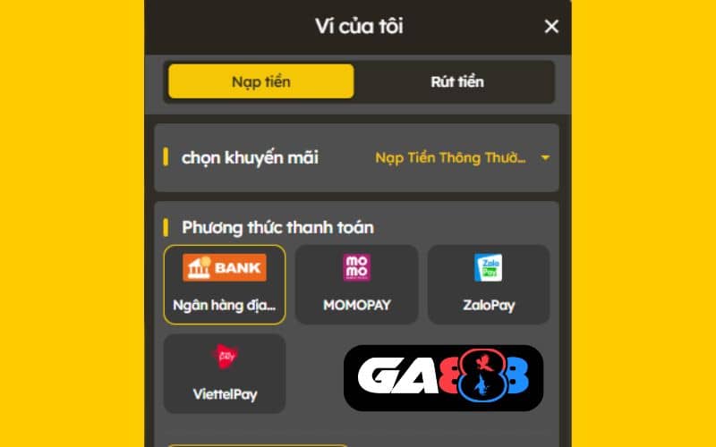 Chọn khuyến mãi sau đó chọn phương thức ngân hàng địa phương Chọn khuyến mãi sau đó chọn phương thức ngân hàng địa phương