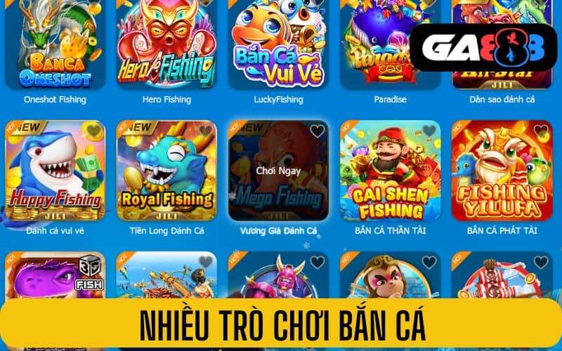 Có nhiều trò chơi bắn cá đổi thưởng với nhiều chủ đề Có nhiều trò chơi bắn cá đổi thưởng với nhiều chủ đề
