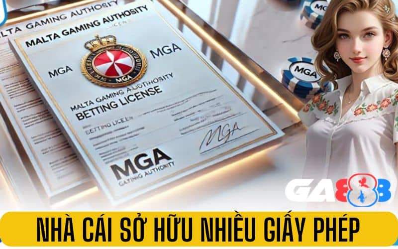 Nhà cái sở hữu nhiều giấy phép hoạt động Nhà cái sở hữu nhiều giấy phép hoạt động