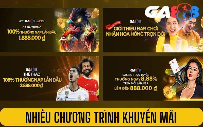 Nhiều chương trình khuyến mãi tặng tiền cho người chơi Nhiều chương trình khuyến mãi tặng tiền cho người chơi