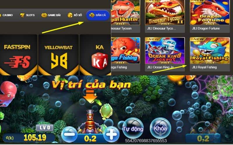 Hướng dẫn chơi Tiền Long Bắn Cá tại bắn cá GA888 Hướng dẫn chơi Tiền Long Bắn Cá tại bắn cá GA888