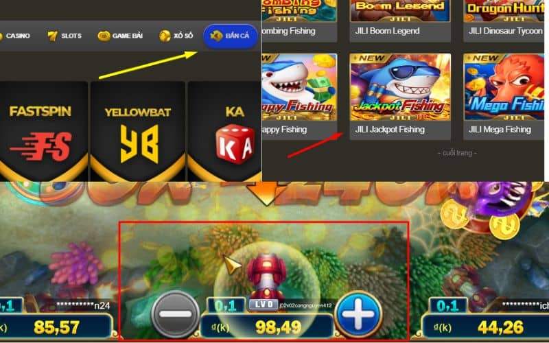 Hướng dẫn tham gia chơi Jackpot Đánh Cá Hướng dẫn tham gia chơi Jackpot Đánh Cá
